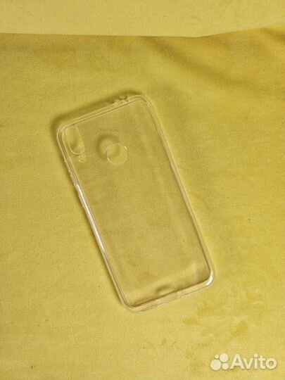 Чехол силиконовый-прозрачный (Huawei Honor 8c)