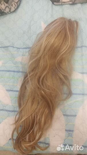 Волосы на заколках 60 см