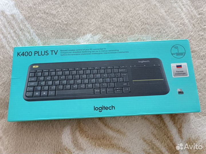 Клавиатура Logitech k400 plus TV для SMART TV