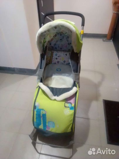 Коляска санки