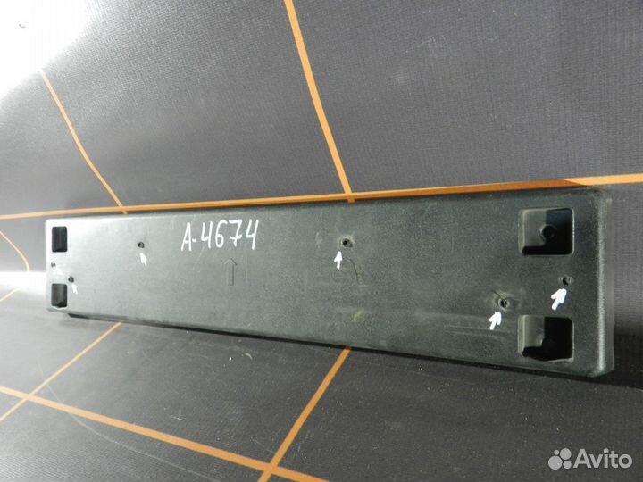 Площадка номерного знака - Kia Sorento 2