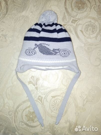 Новая деми шапка мальчику (р.48)