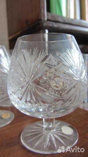 Фужеры хрустальные СССР