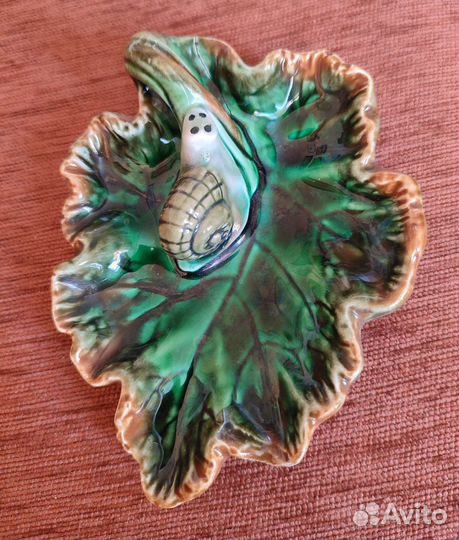 Пепельница улитка зик, винтаж