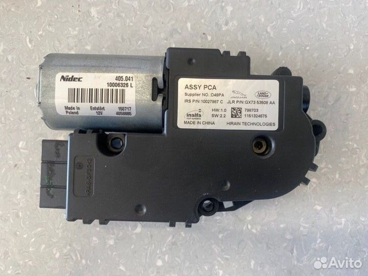 Мотор люка Jaguar Xe X760 2.0 2015-2019