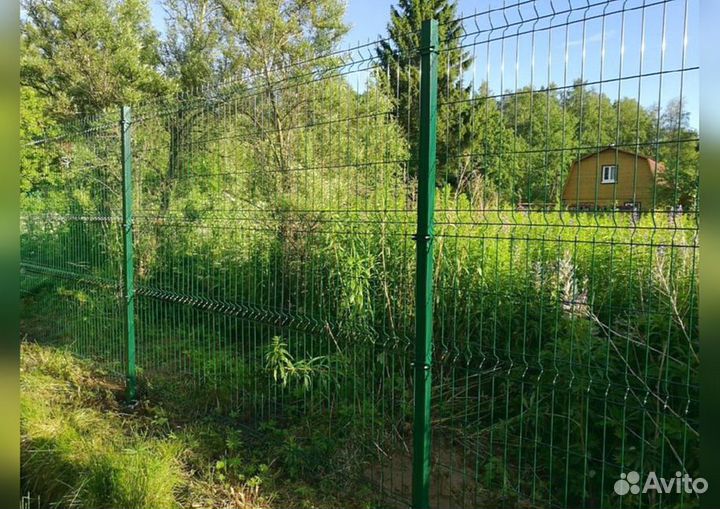 Забор из 3д сетки