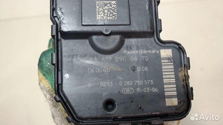 Заслонка дроссельная Mercedes E W212, 2015