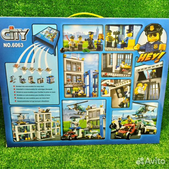 Конструктор полицейский участок city