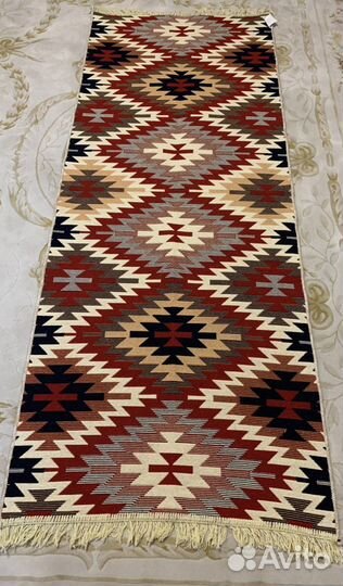 Хлопковый ковер-килим