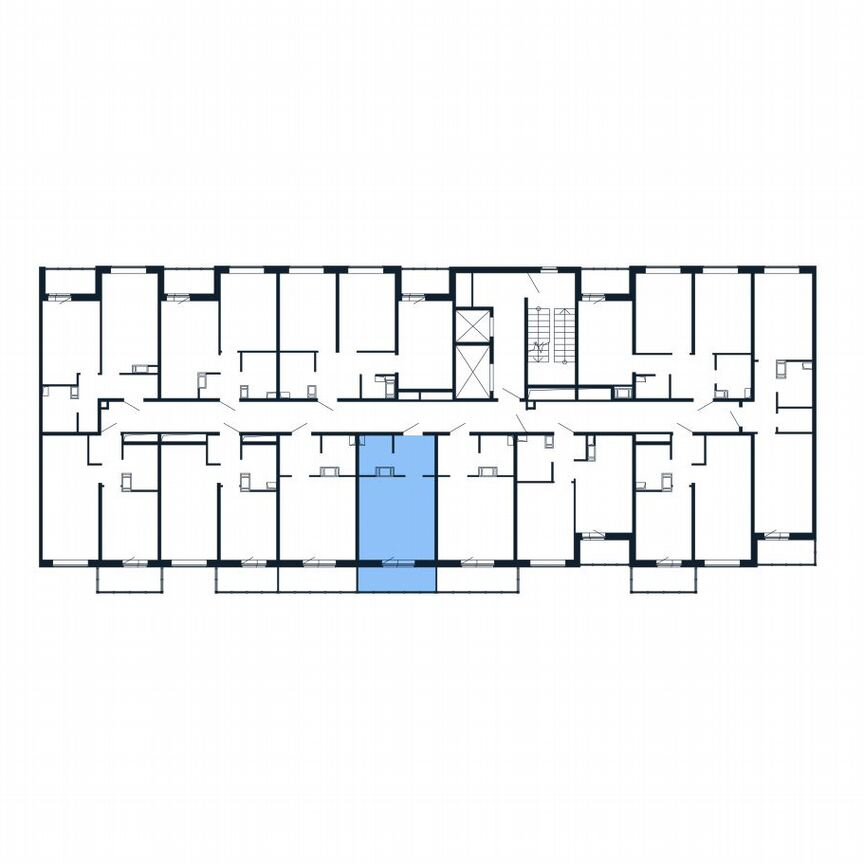 Квартира-студия, 23,1 м², 5/12 эт.