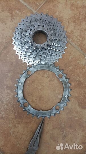 Кассета, цепь, звезда