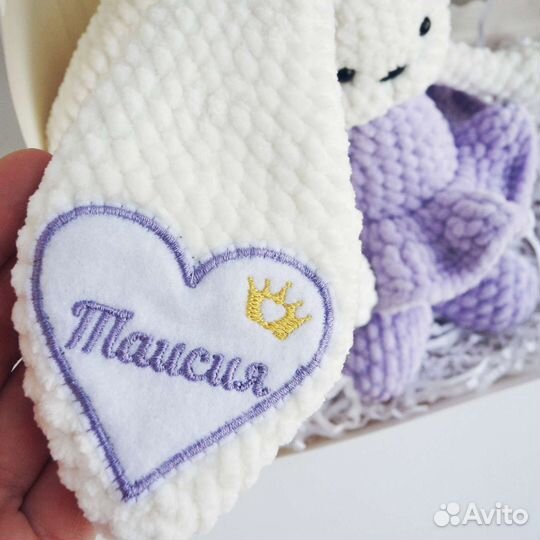 Плюшевая игрушка зайка