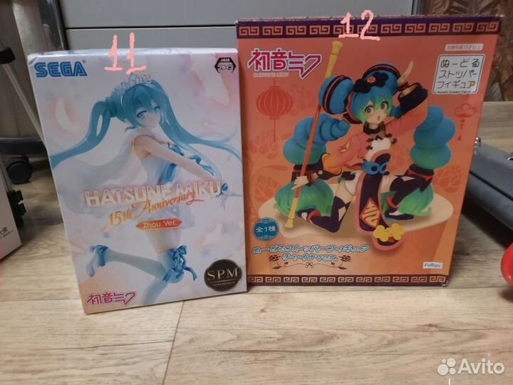 Оригинальные аниме фигурки 19 штук