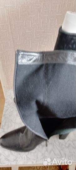 Сапоги осень весна женские натуральная 39