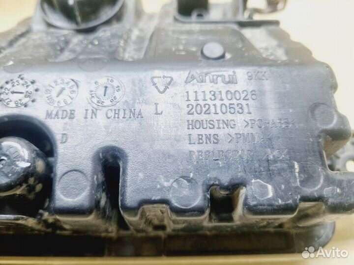 Фара противотуманная передняя левая Chery Tiggo 7