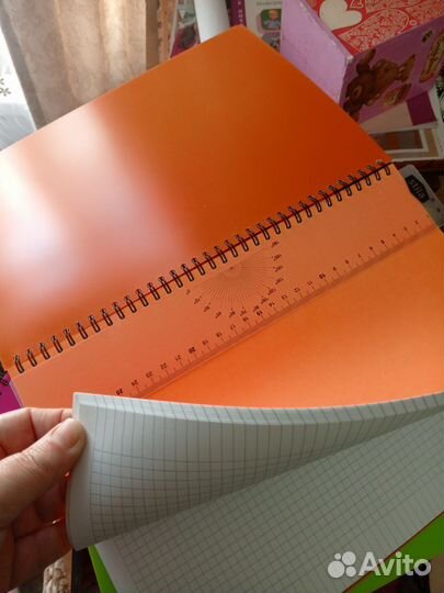 Тетрадь на кольцах a4