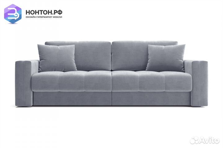 Диван тик-так Монарх серый