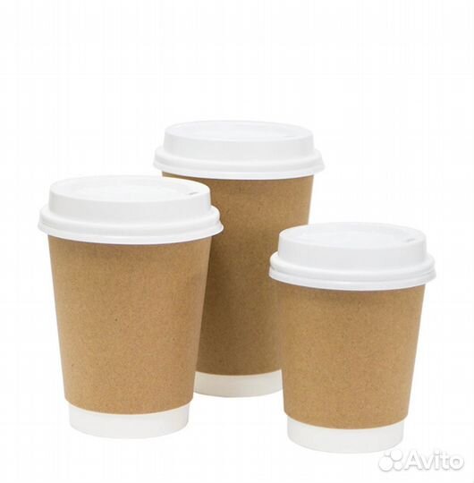 Бумажные стаканы для кофе 250,350,450 оптом