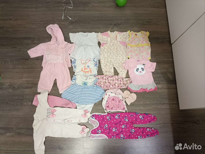 Детские вещи пакетом на девочку