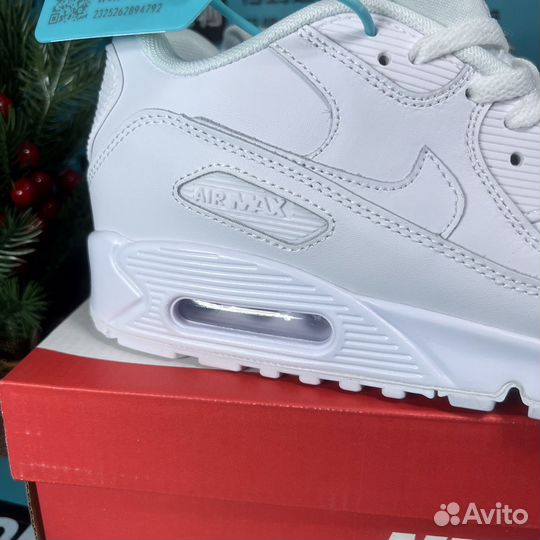 Nike Air Max 90 Белые оригинал (poizon)