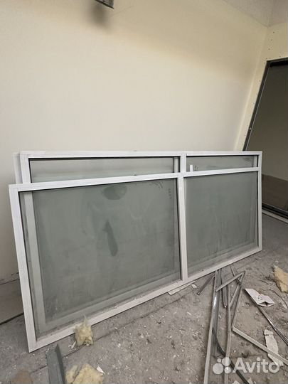 Алюминиевые окна бу