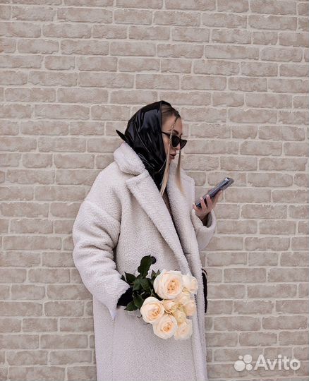 Утепленная косынка эко кожа