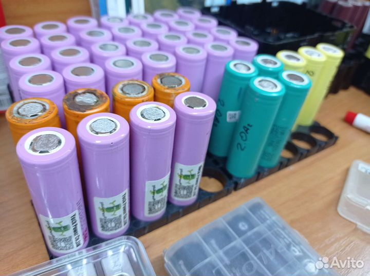 Аккумуляторы бу 18650