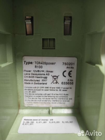 Тахеометр leicaTCR 405