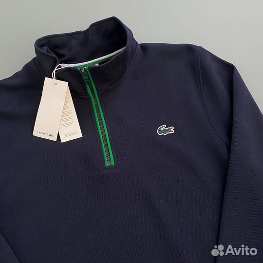 Кофта полузамок lacoste мужская