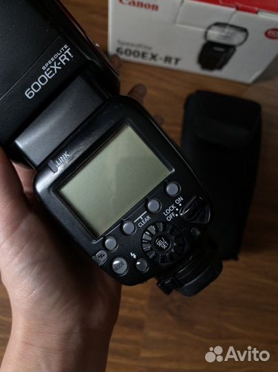 Вспышка камеры Canon speedlite 600EX-RT