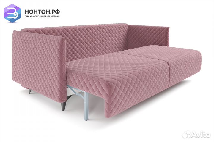 Диван тик-так Вашингтон розовый
