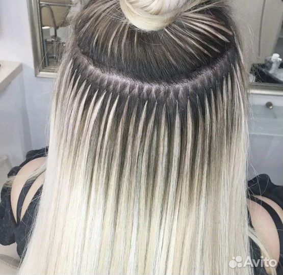 Наращивание волос(био, натуральный )