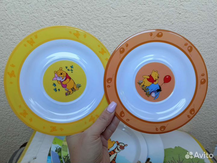 Набор детской посуды Винни Пух Тарелки