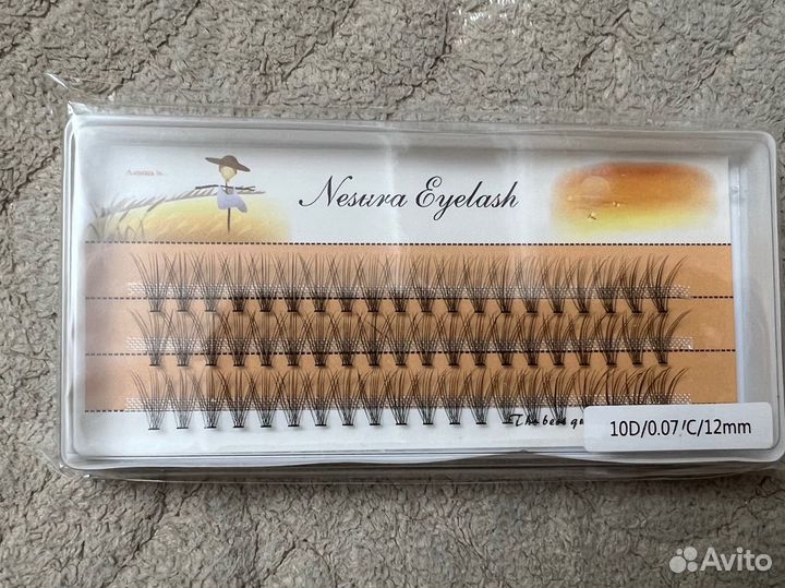 Накладные реснички пучки