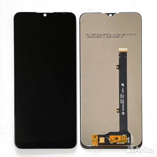 Дисплей для ZTE Blade V30 Vita Черный