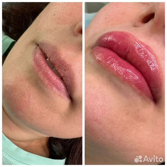 Перманентный макияж бровей губ и век татуаж