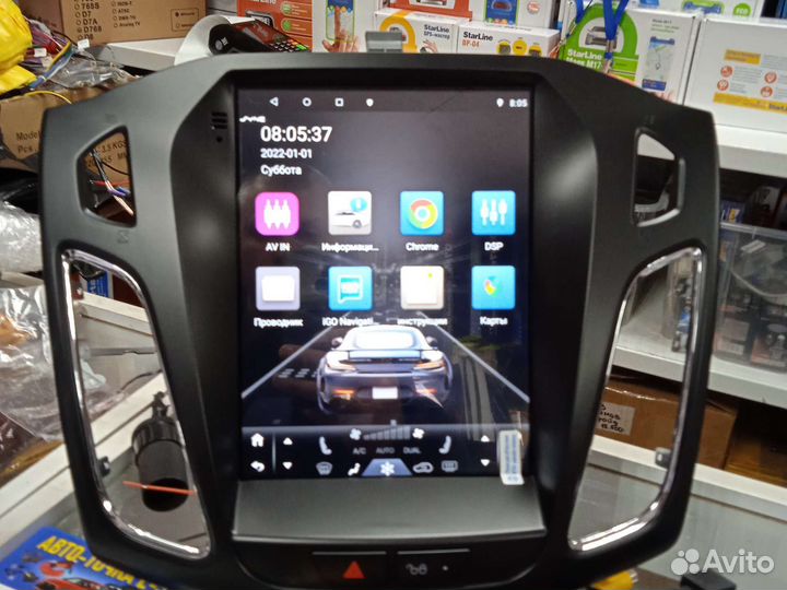 Андроид Тесла автомагнитола форд фокус 3