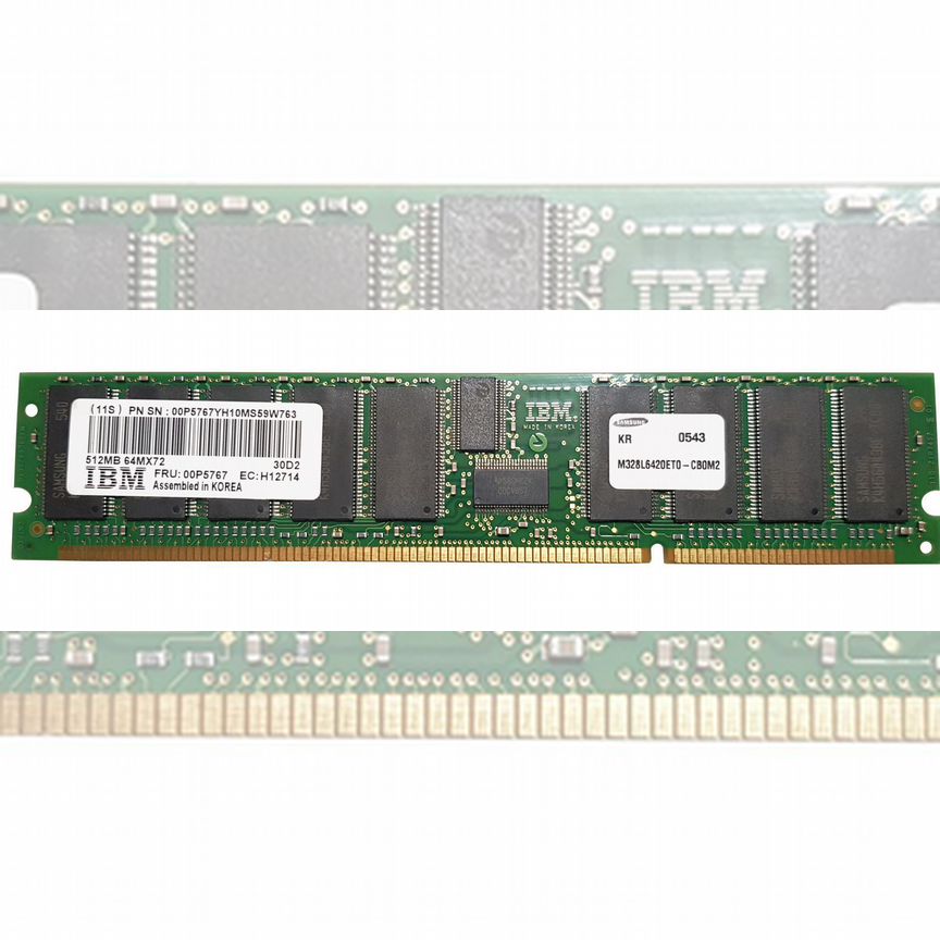 [00P5767] Оперативная Память Ibm H12714 Ddr 512mb 00p5767