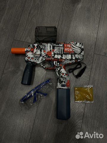 Гидрогелевый пистолет-пулемет