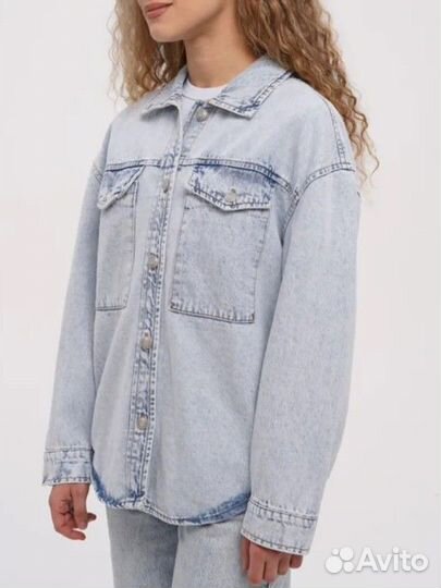 Джинсовая куртка,рубашка 50-54