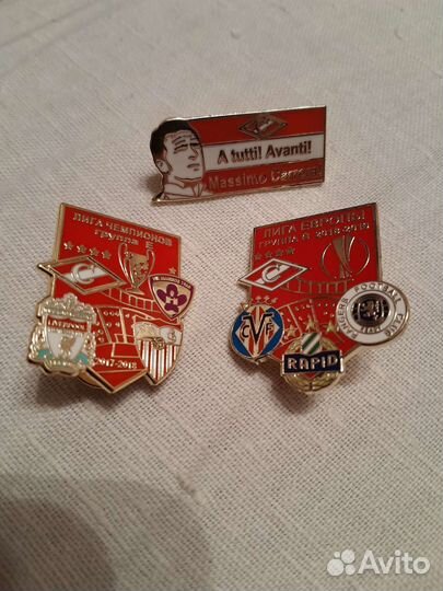 Значки Спартак Москва