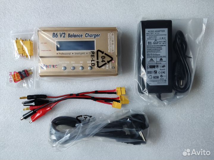 Универсальное зарядное htrc B6 V2 80W (iMax B6)