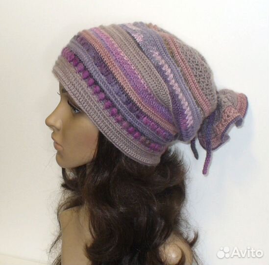Шапка женская вязанная