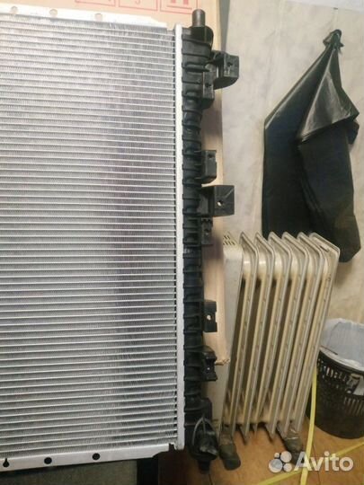 Радиатор охлаждения двигателя Ssang Yong Kyron