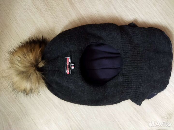 Шапка шлем зимний 48-50