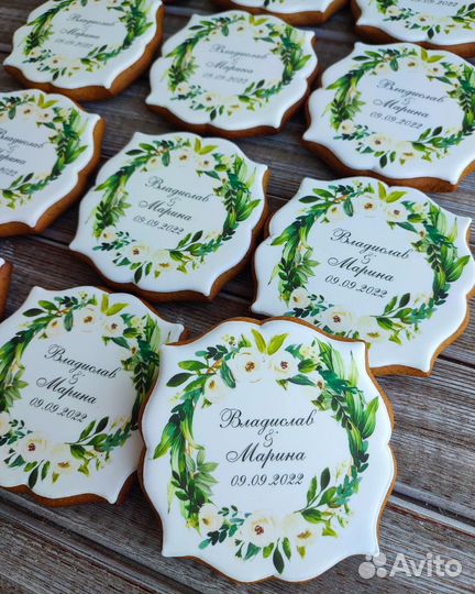 Свадебные пряники