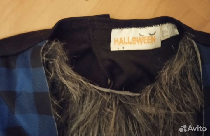 Костюм волк- оборотень на Хэллоуин 4-6 и 7-10 лет