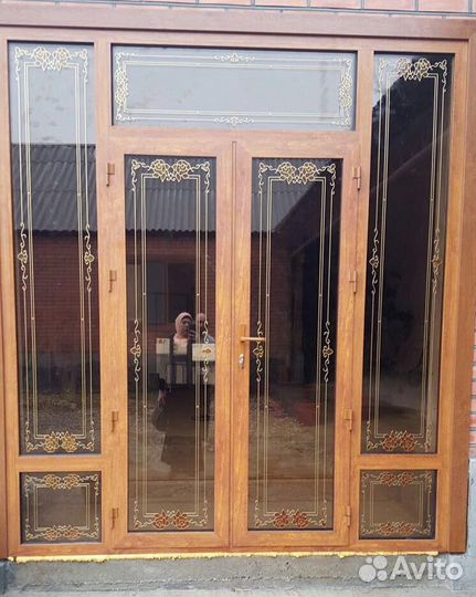 Пластиковые Витражи 400х290 89