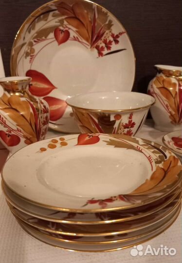 Чайный сервиз Зимний Букет лфз вне гр остатки