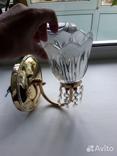 Светильники. Настенный.Хрусталь. Настольный.Винтаж